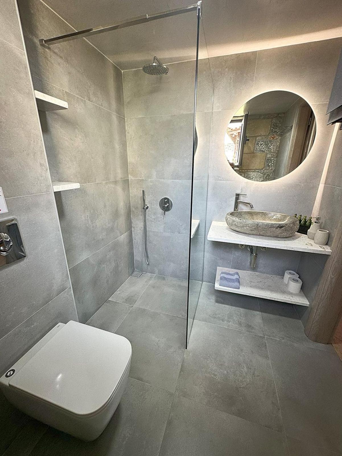 Finikes Apartments Stoupa Bagian luar foto