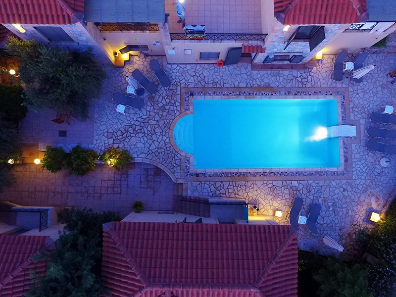 Finikes Apartments Stoupa Bagian luar foto